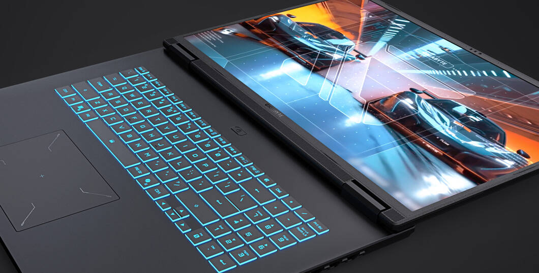Игровой ноутбук Gigabyte Gaming A18 PRO с подсветкой клавиатуры