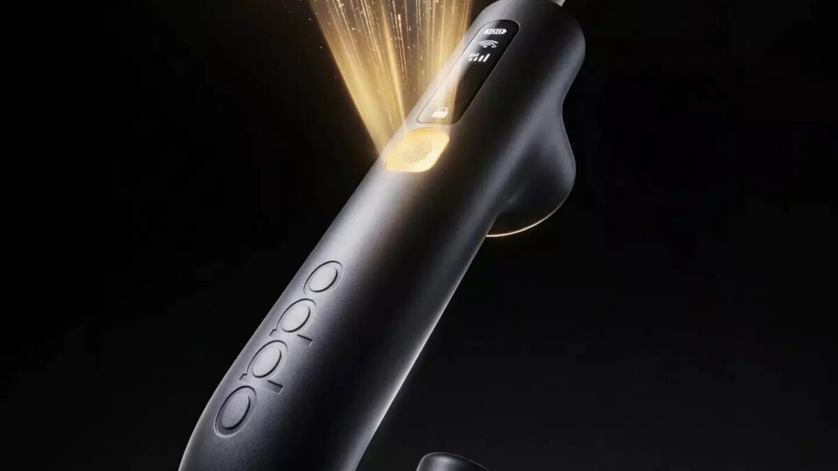 Умный зонт Oppo Find U с экраном и AI