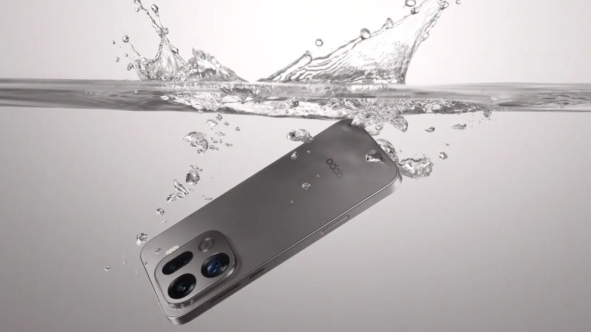 OPPO Find X9 Ultra водонепроницаемый телефон в воде