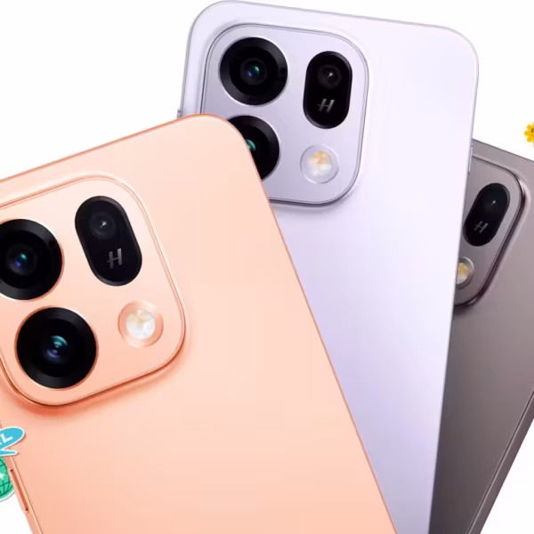 OPPO Find X9s три цветных варианта камеры и корпуса