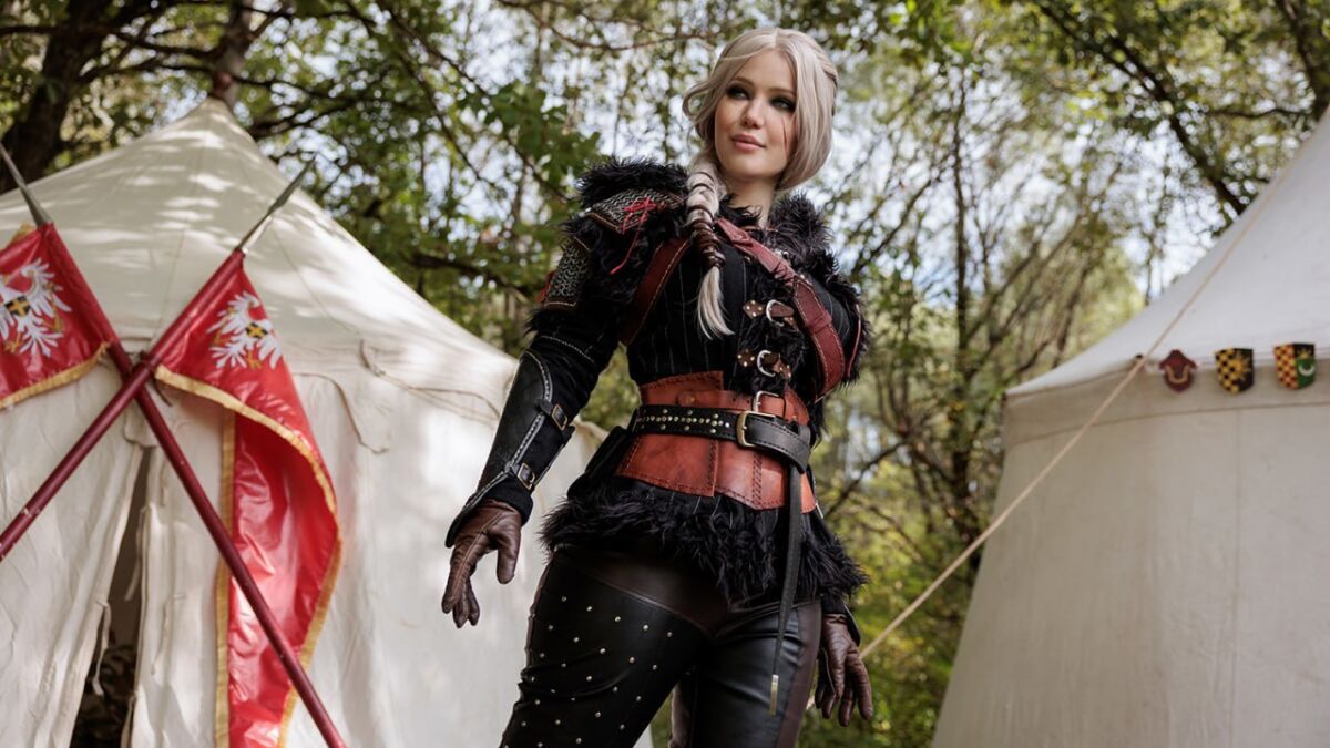 Косплей Цири из Ведьмака 4 Лада Люмос