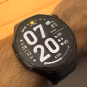 Усмартчасы Honor Watch 6 Plus часы на руке дисплей крупные цифры