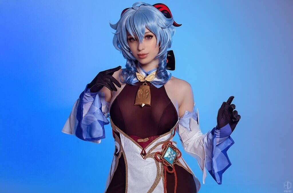 Косплей Гань Юй из Genshin Impact Lady Melamori