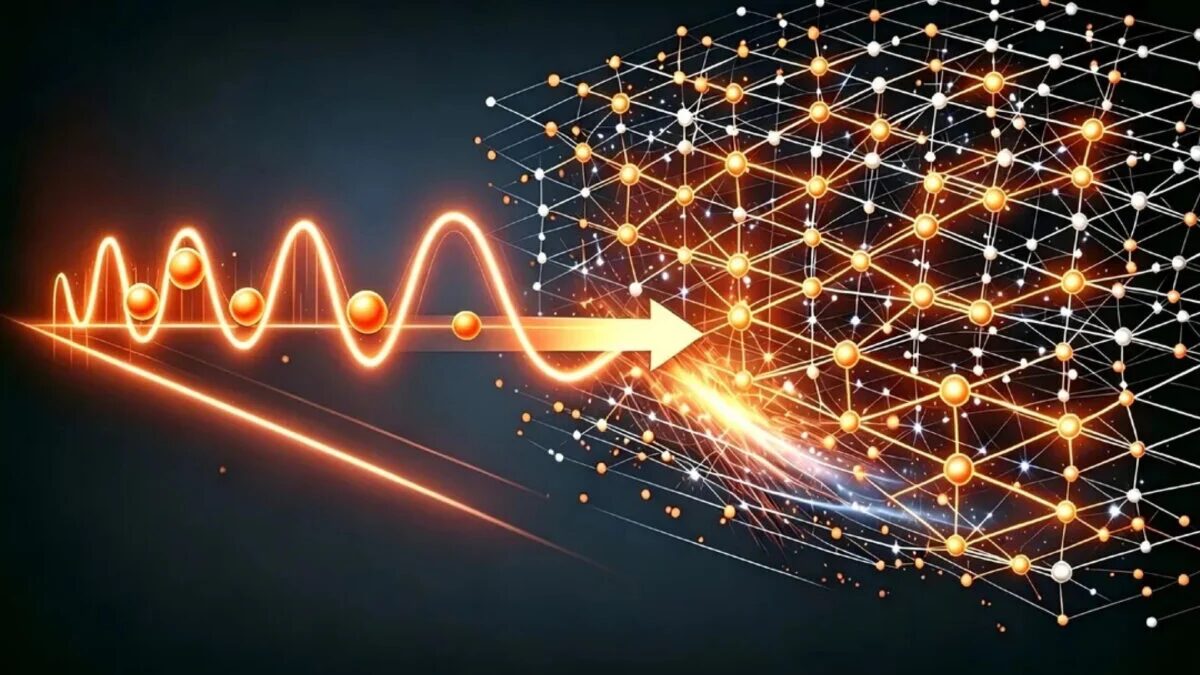 Квантовый газ и его взаимодействие в молекулярной структуре