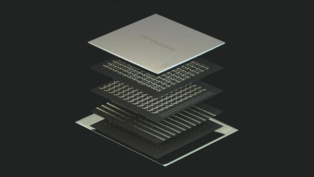 многоуровневая схема квантового процессора Quantum Computer