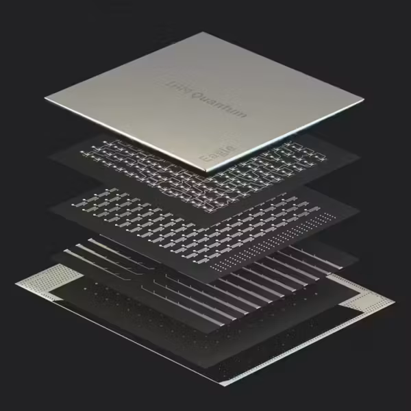 многоуровневая схема квантового процессора Quantum Computer