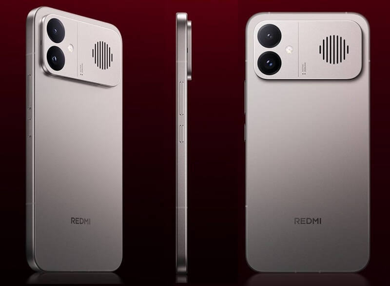 Задняя панель Redmi K90 Max с двумя камерами и динамиком