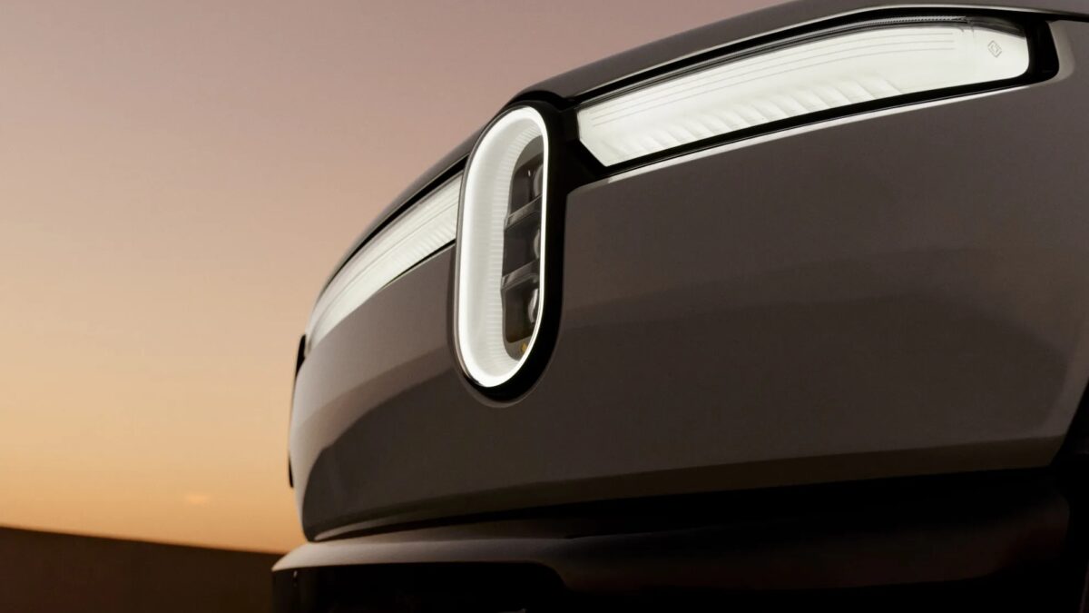 Круглый головной свет Rivian электромобиля