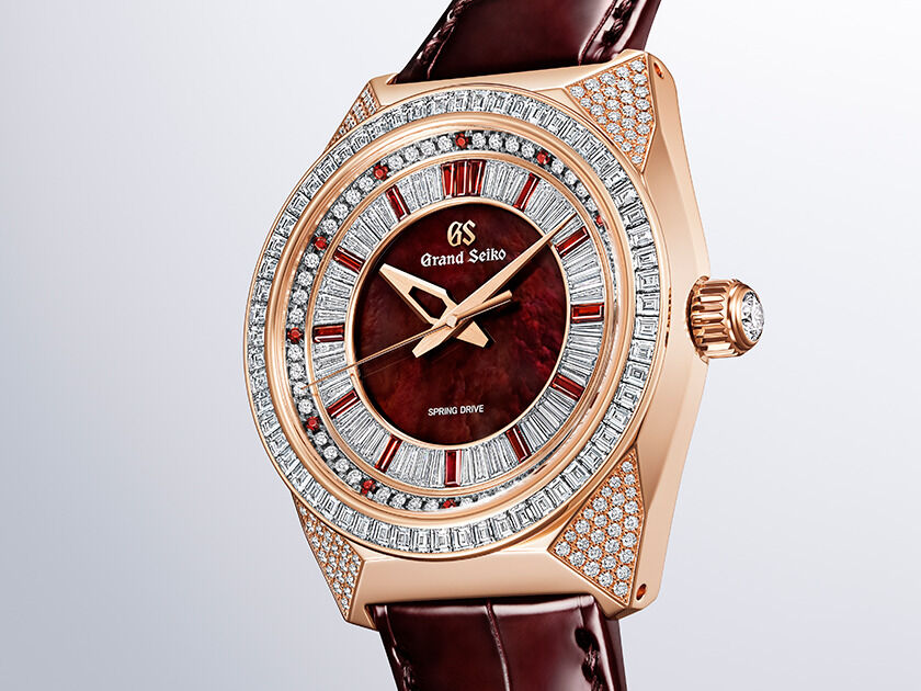 Уникальные часы Grand Seiko SBGD228 с бриллиантами