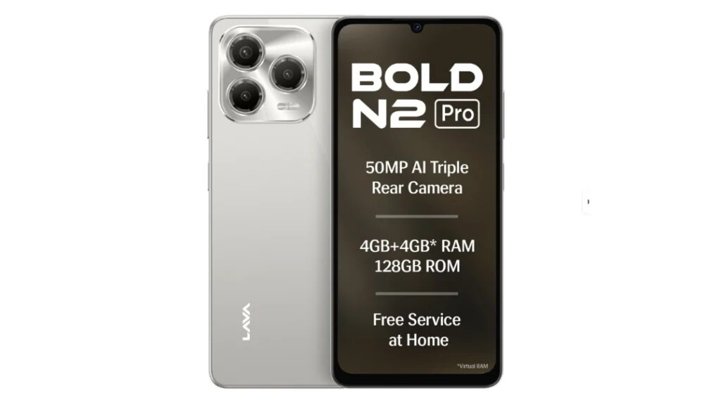 смартфон Lava Bold N2 Pro с камерой тройной