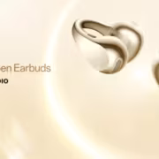 Наушники OPPO Enco Clip2 белого цвета с амбушюрами