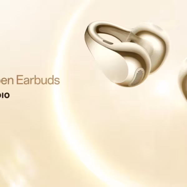 Наушники OPPO Enco Clip2 белого цвета с амбушюрами