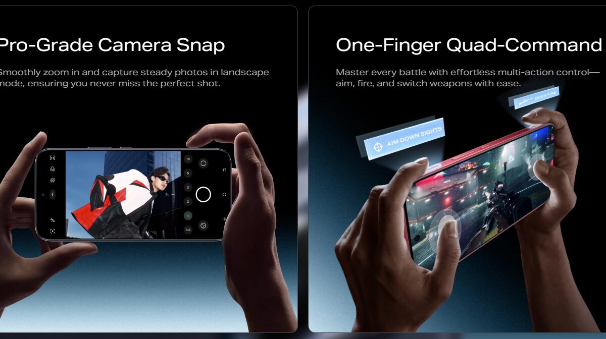 Камера смартфона Infinix GT 50 Pro на экране