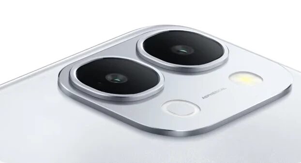 Двойная камера и вспышка на задней стороне vivo Y6 5G