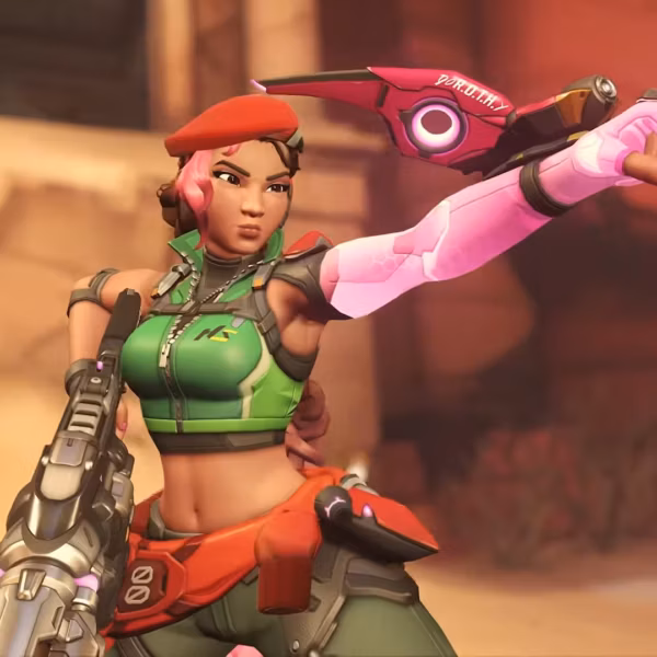 Персонаж женский герой Overwatch Switch 2