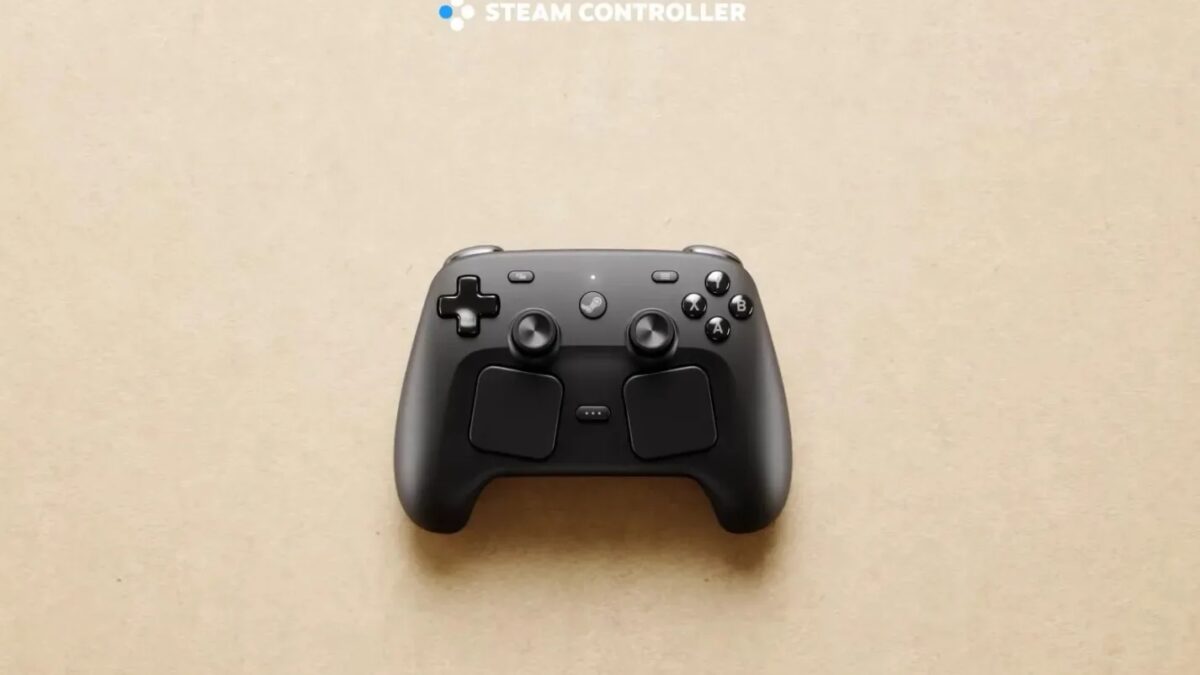 геймпад Steam Controller черный с кнопками и стиками