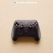 геймпад Steam Controller черный с кнопками и стиками