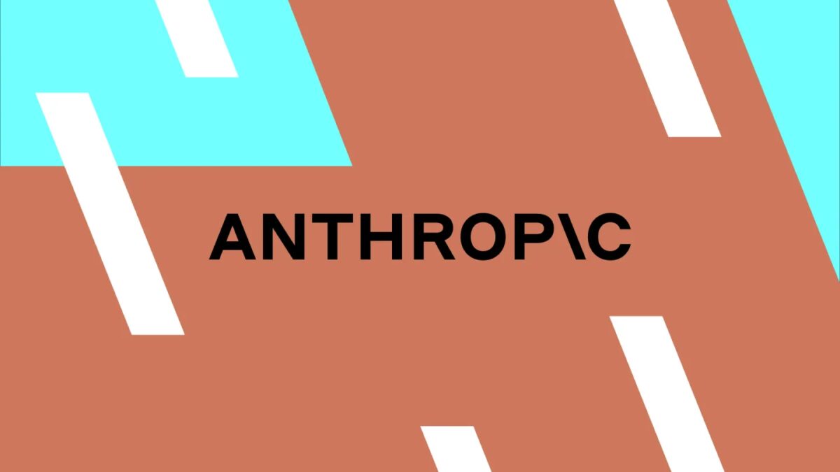 Цветной графический дизайн с текстом Антропик на фоне