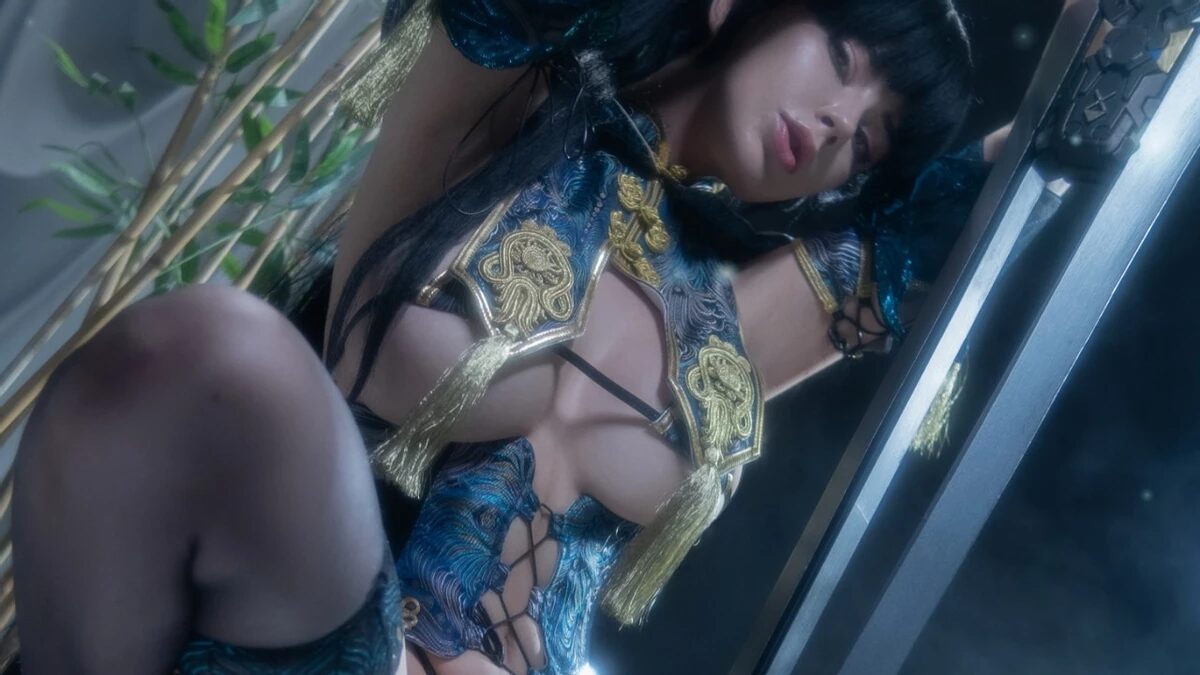 Косплей Oichi в образе Евы из Stellar Blade