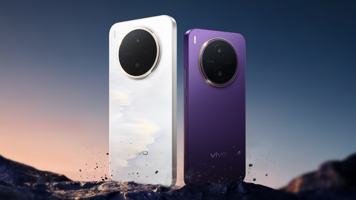 Vivo Y600 Pro два смартфона с крупными круглыми камерами