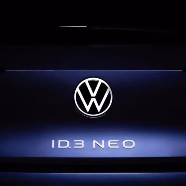 Задняя часть Volkswagen ID.3 Neo эмблема и название