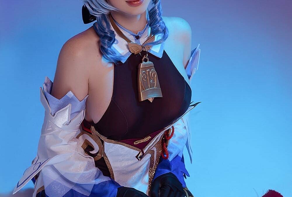 Косплей Гань Юй из Genshin Impact Lady Melamori