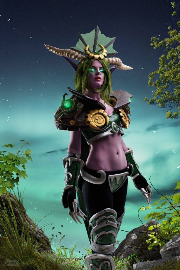 Косплей Герцогини из World of Warcraft