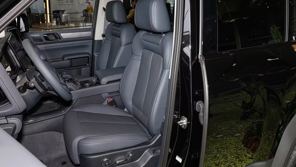 Автомобиль BYD Leopard салон передние сиденья