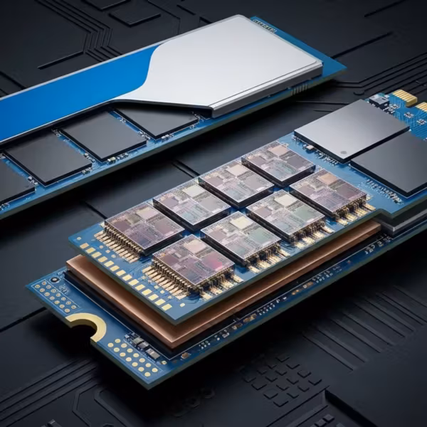 SSD Huawei OceanDisk 1800 с чипами и платой