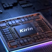 Кремний с чипом Kirin на микросхеме компьютерной платы