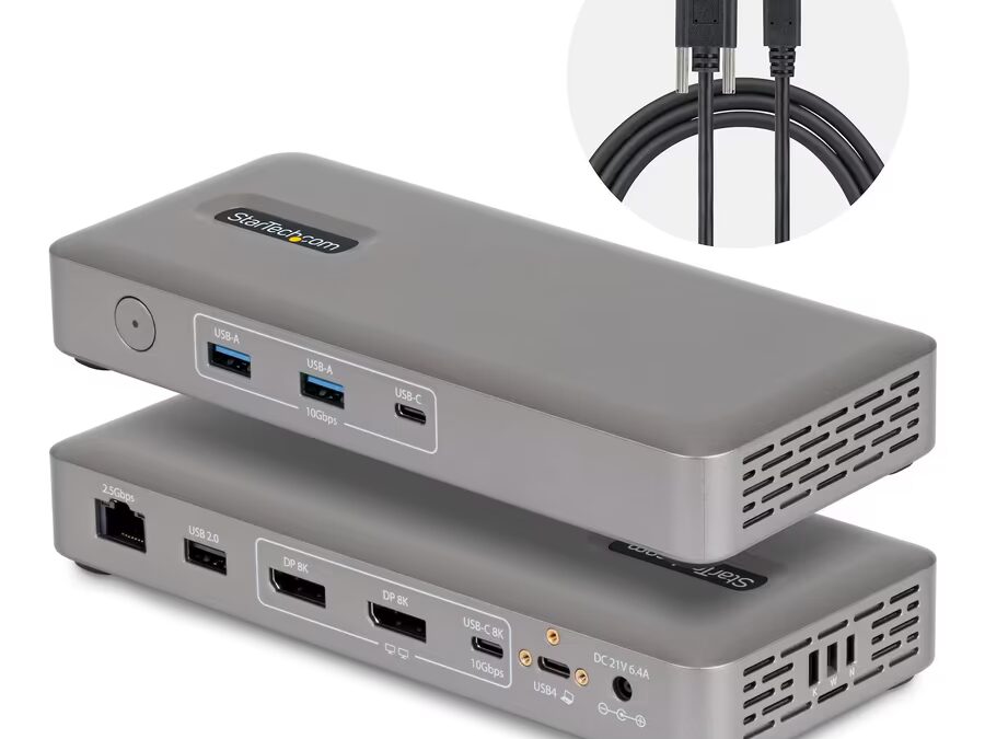 Док-станция StarTech.com USB4 с портабельным корпусом