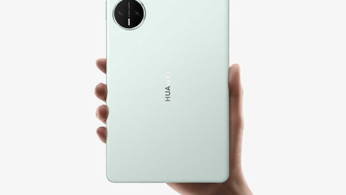 Задняя сторона Huawei MatePad Mini с камерой и логотипом