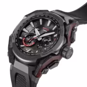 Часы G-Shock MTG-B4000B черные с красными вставками