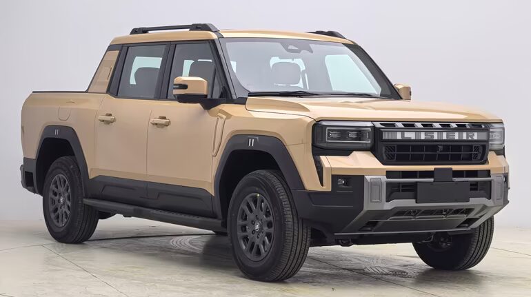 Jetour показал 5,5-метровый пикап F700 с расходом 1,39 л/100 км