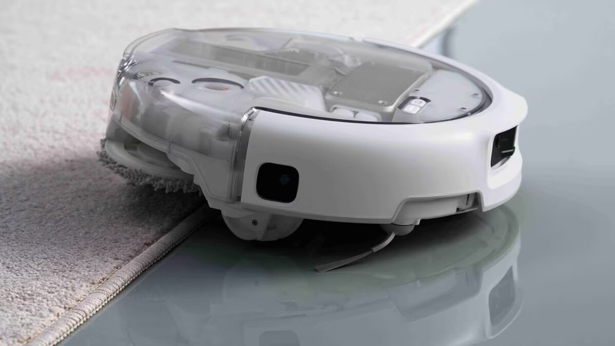 Робот пылесос DJI Romo 2 с прозрачным корпусом