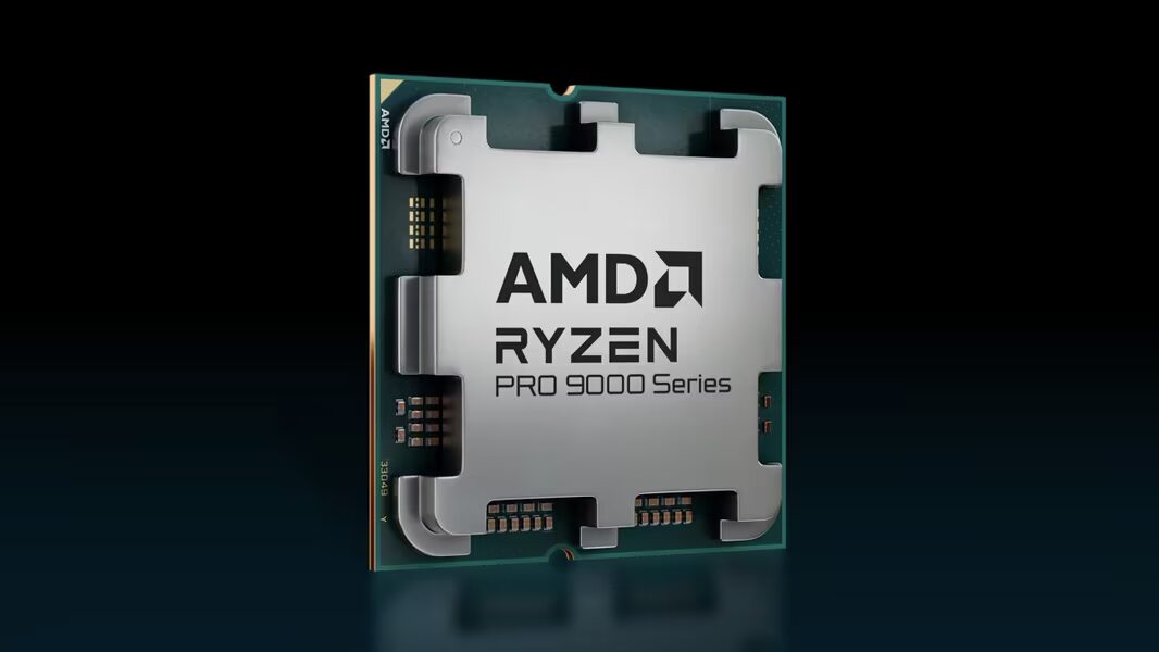 Процессор AMD Ryzen PRO 9000 Series на плате