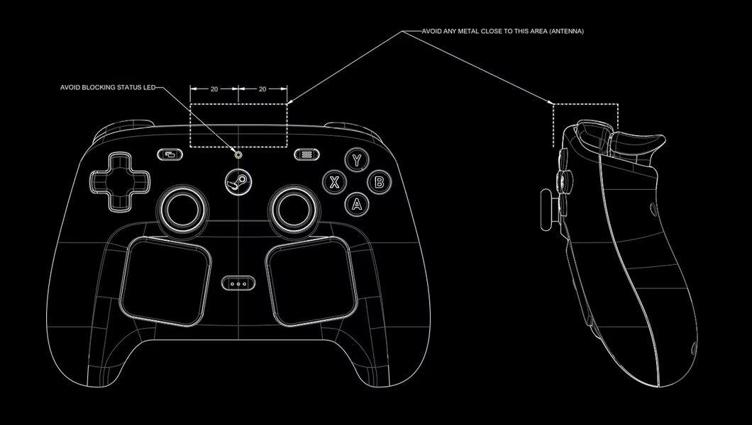 Valve выложила CAD-файлы Steam Controller и Puck