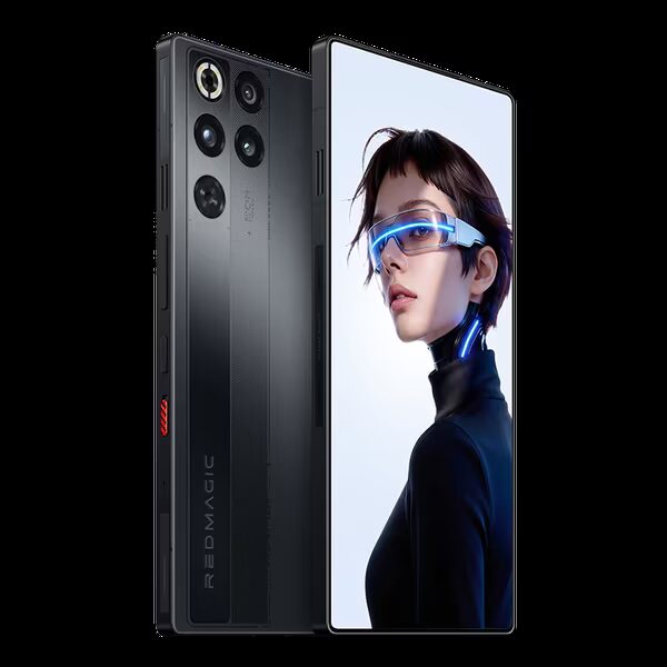 Смартфон Red Magic 11S Pro с игровым дизайном и дисплеем без вырезов