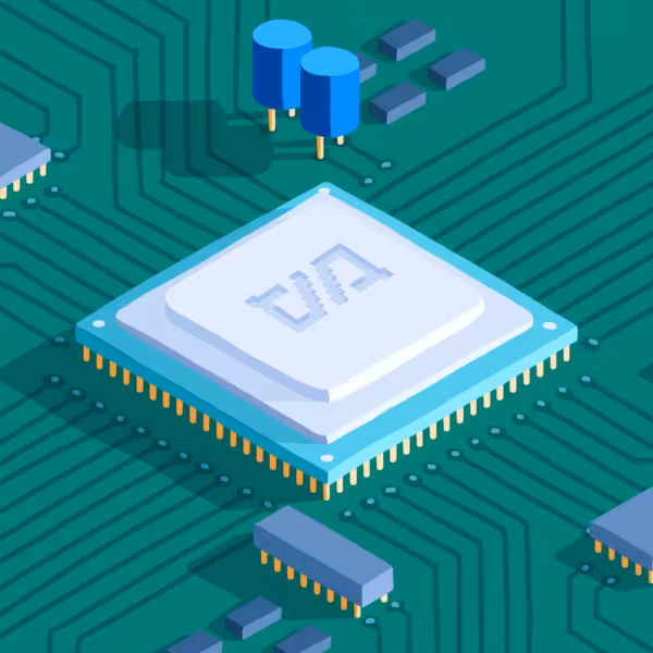 чипы Intel для старых iPhone и Mac крупный микросхема на плате