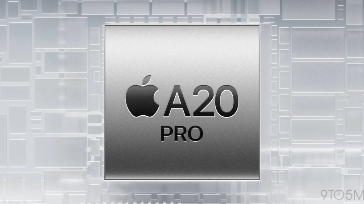 чип A20 Pro для iPhone 18 Pro на металлической плате