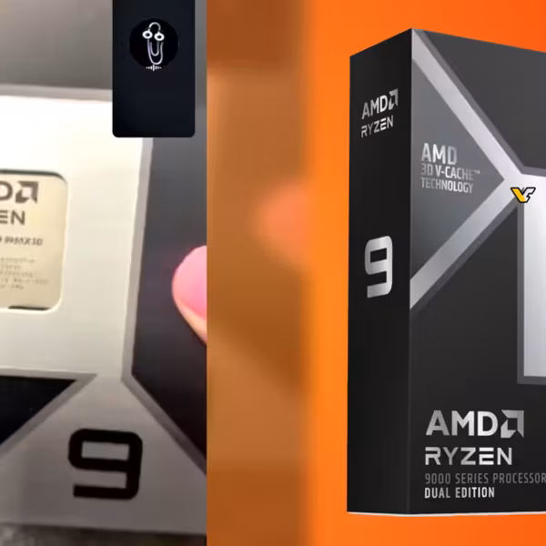 Упаковка процессора AMD Ryzen 9 9950X3D Dual Edition