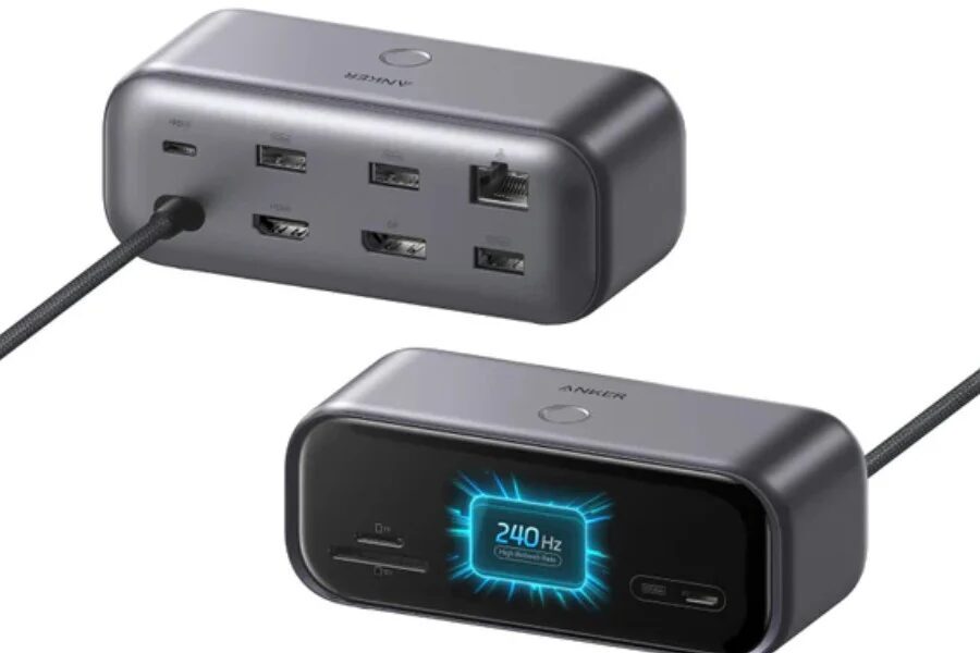 USB-C-хаб Anker с дисплеем 240 Гц и несколькими портами