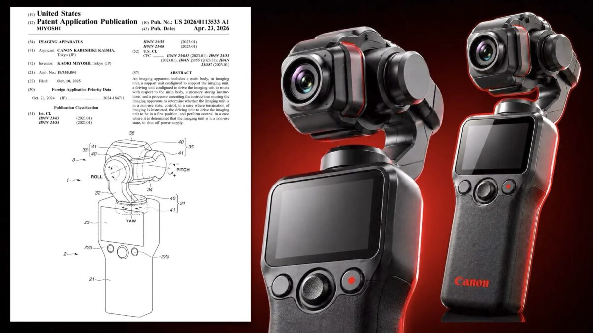 Обзор камеры Canon с подвесом для стабилизации
