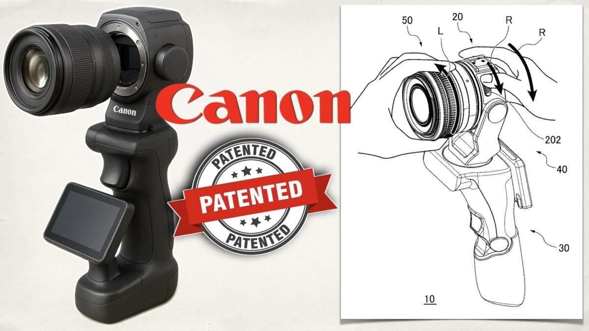 камеры Canon с подвесом в руке