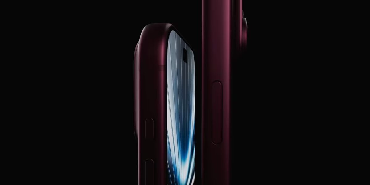 Боковая часть iPhone 18 Pro с меньшим Dynamic Island