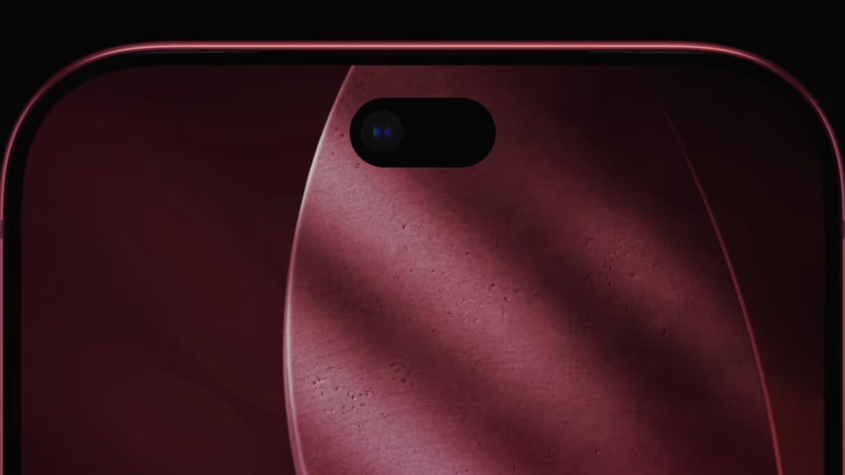 Камера iPhone 18 Pro с меньшим Dynamic Island