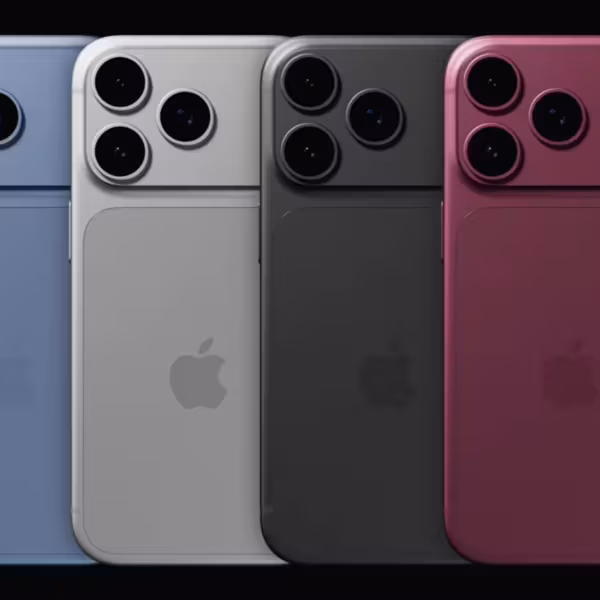 Четыре цвета iPhone 18 Pro с тройной камерой