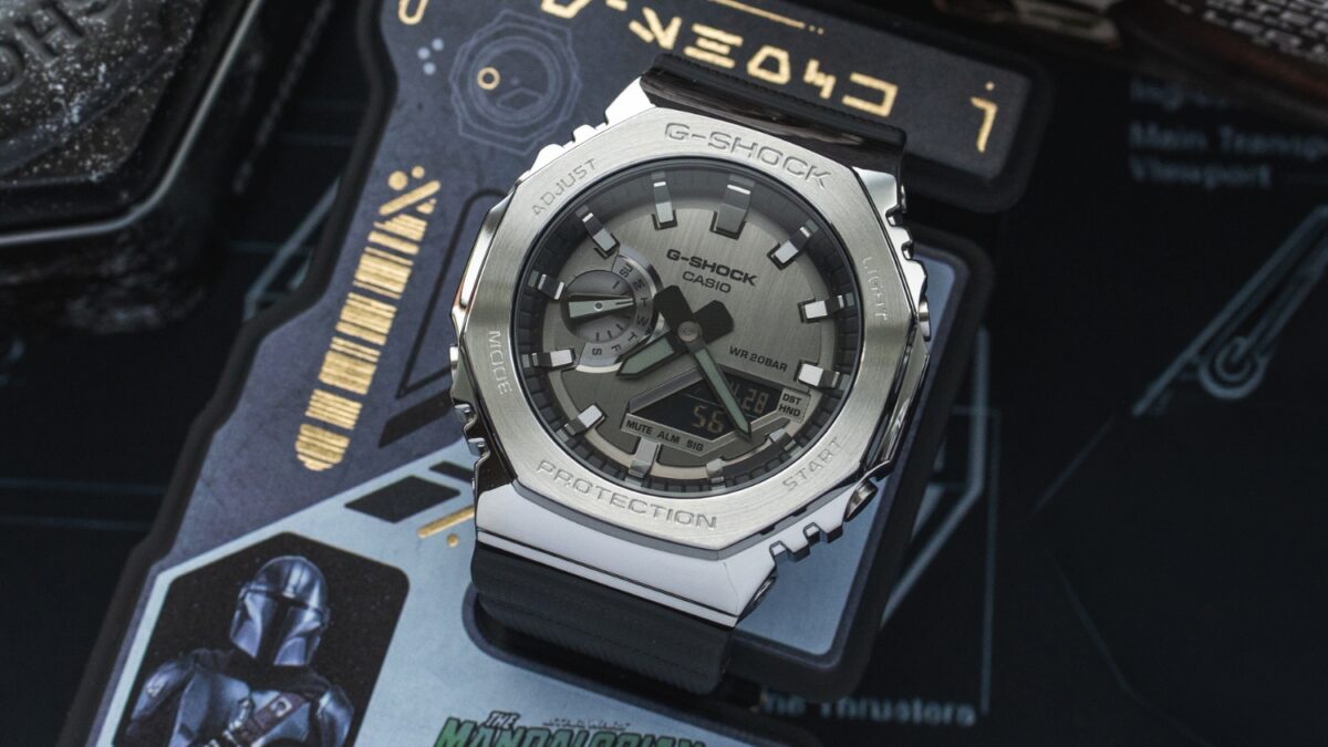 Часы Casio G-Shock стиль Мандалорец Грогу