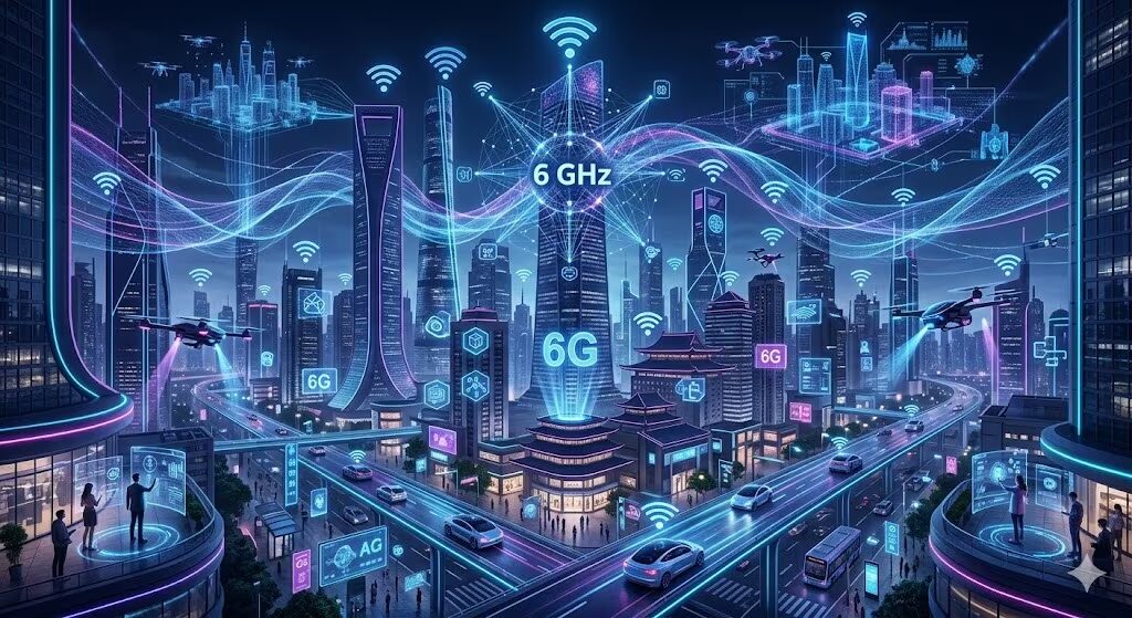 Китай выделил 6 ГГц для испытаний 6G