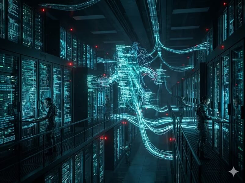 Искусственный интеллект переносится на другой сервер в лабораторных условиях